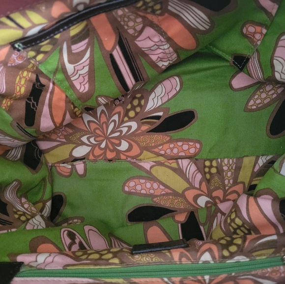 Kate Spade vintage brown leather and patent leather bag - Picture 11 of 11